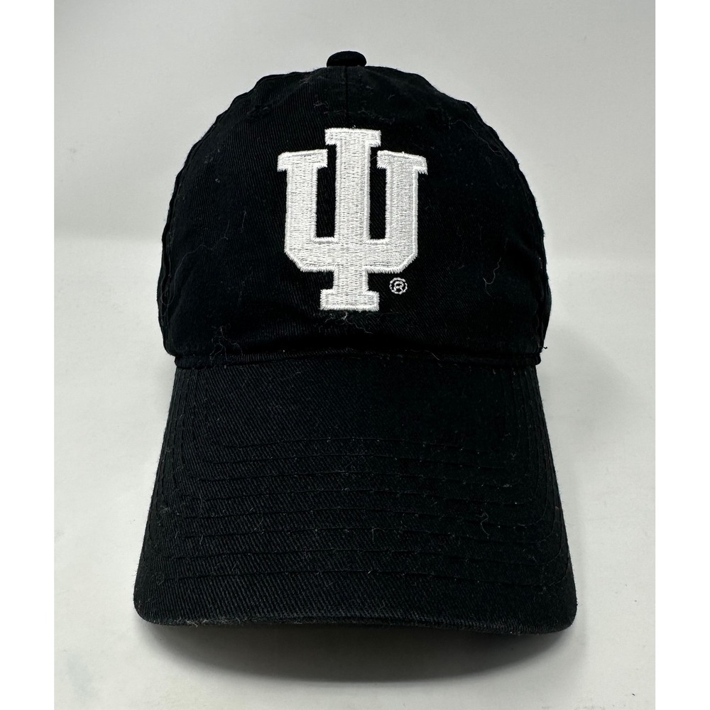 Signatures Indiana University Hoosiers IU Hat Black Snapback Baseball Cap